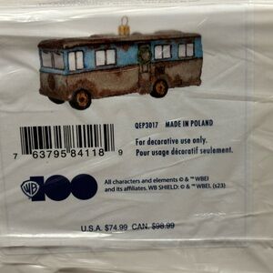 Cousin Eddies RV. National Lampoons Christmas Vacation. Hallmark ornament  NIB